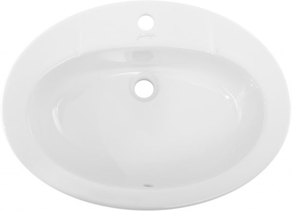 Умывальник  Jacob Delafon Ovale Dessus E1273-00