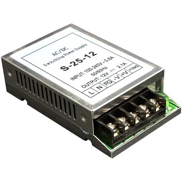 Преобразователь напряжения Светкомплект 12 В 25 Вт IP20 S-25-12 (12V, 25W)