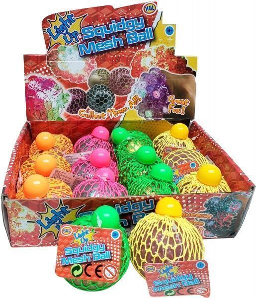 Іграшка-антистрес HGL Squidgy Ball з підсвіткою (в асортименті)