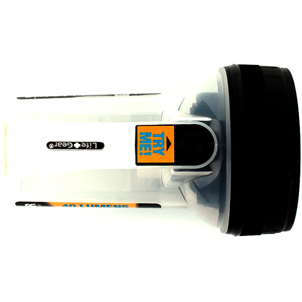 Ліхтар EcoKraft прожектор 2 в 1 YD-LG015 чорний із білим 