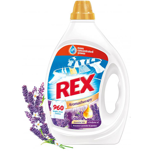 Гель для машинной и ручной стирки Rex Ароматерапия 2 л