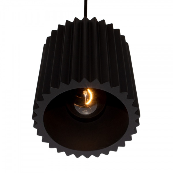 Світильник настінно-стельовий Luminaria 1x60 Вт E27 чорний YORK P2204 BK 