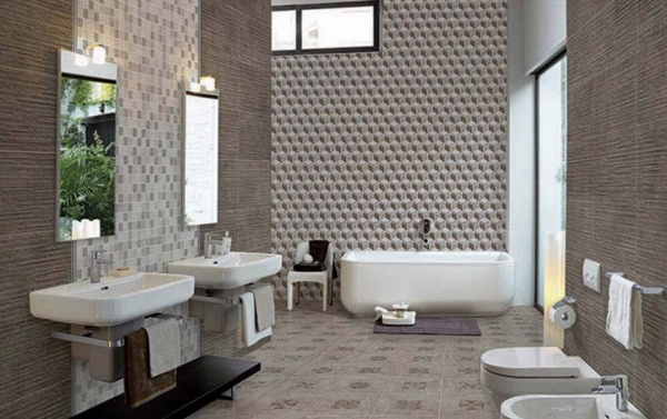Плитка TABRIZ TILE Reolanda antrasit line relief 30x60 