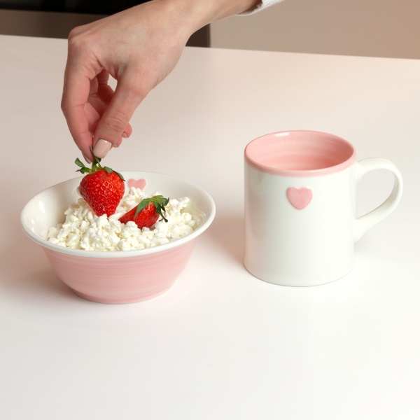 Чашка Детская фантазия 300 мл розовая MVM