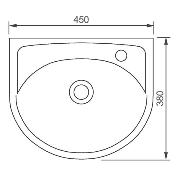 Умывальник Colombo Статус R 45