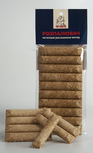 Разжигатель Fire Shmayer на основе растительного воска 10 шт.