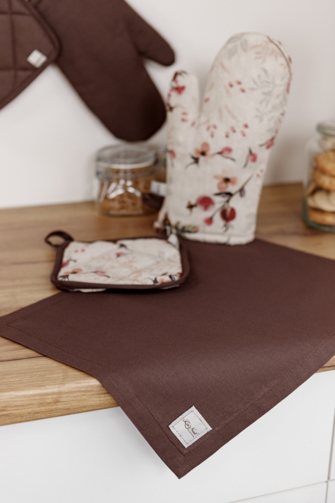 Серветки столові La Nuit Шипшина 45x35 см коричневий