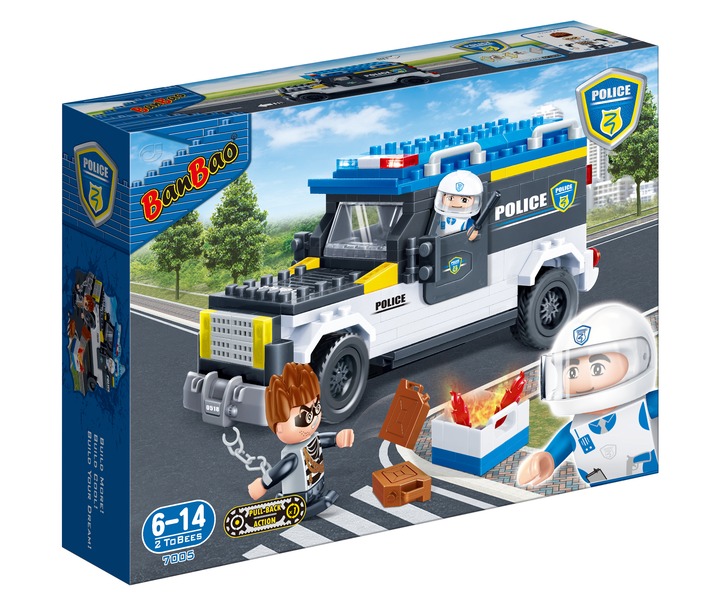 Конструктор BanBao Патруль Police Series 7005
