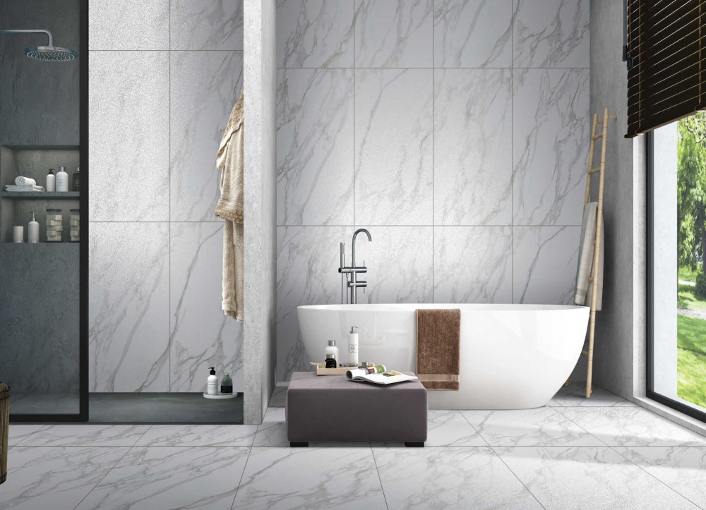 Плитка Cerossa Ceramica Viter bianco sugar carving 60x120 см