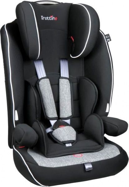 Автокресло TROTTINE Jamaica Geneva серо-черный