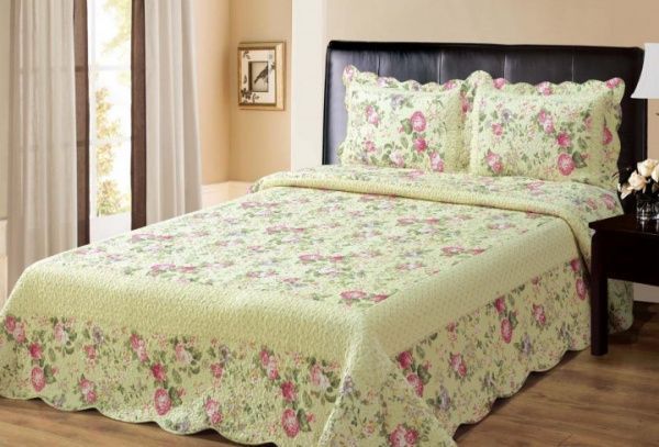 Покривало стьобане + 2 наволочки 7-2 240x260 см Zastelli 