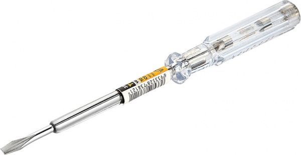 Отвертка индикаторная Tolsen SL 4x190 мм 38015