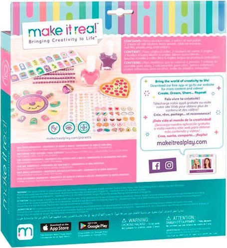 Набір Make it Real для нейл-арту Яскрава вечірка