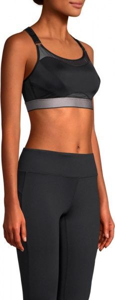 Бра Casall High Control Sports 18980934 80C чорний зі сріблястим