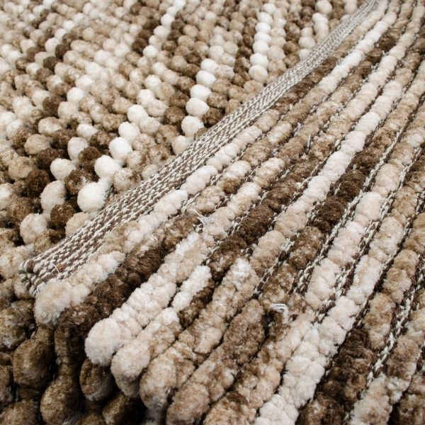 Коврик для ванной Home Line Alan 60х90 см бежево-коричневый