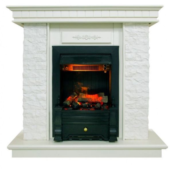 Камінокомплект ASTRA FLAME Нук White + Прометей