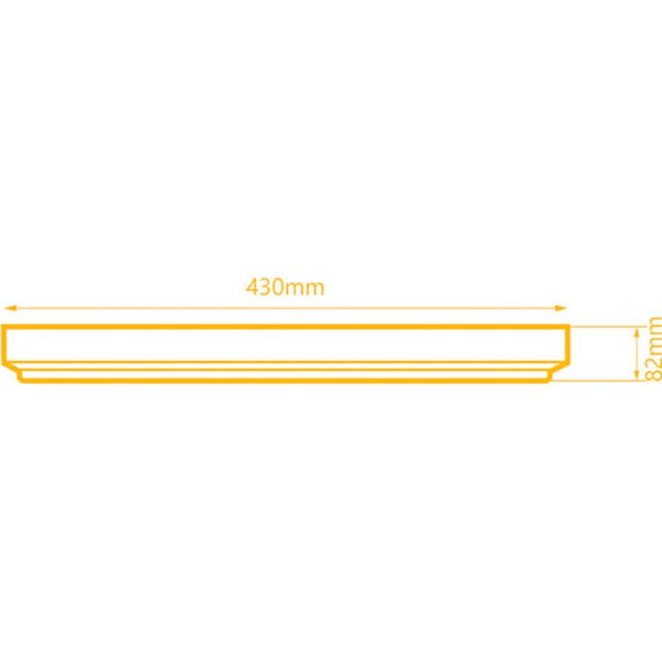 Світильник світлодіодний LightMaster Ronda Colore CE1099 з пультом ДК 36 Вт білий 3000/4500/6000/RGB К 