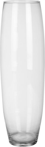 Ваза скляна прозора Ваза циліндр 19х60 см Wrzesniak Glassworks