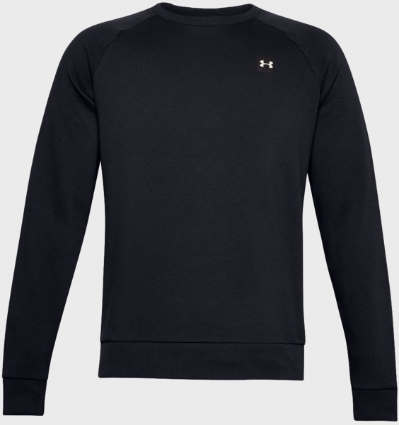 Свитшот Under Armour UA Rival Fleece Crew 1357096-001 р. S/M черный