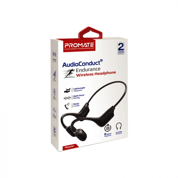 Навушники Promate Ripple black (ripple.black) 