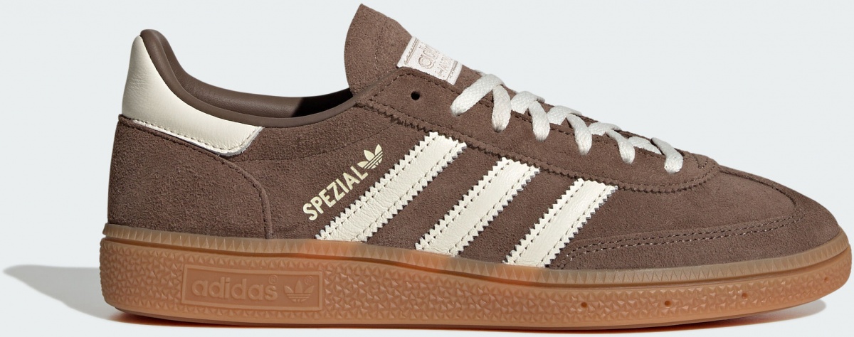 Кроссовки женские Adidas HANDBALL SPEZIAL W IF6490 р.40 коричневые — фото 1