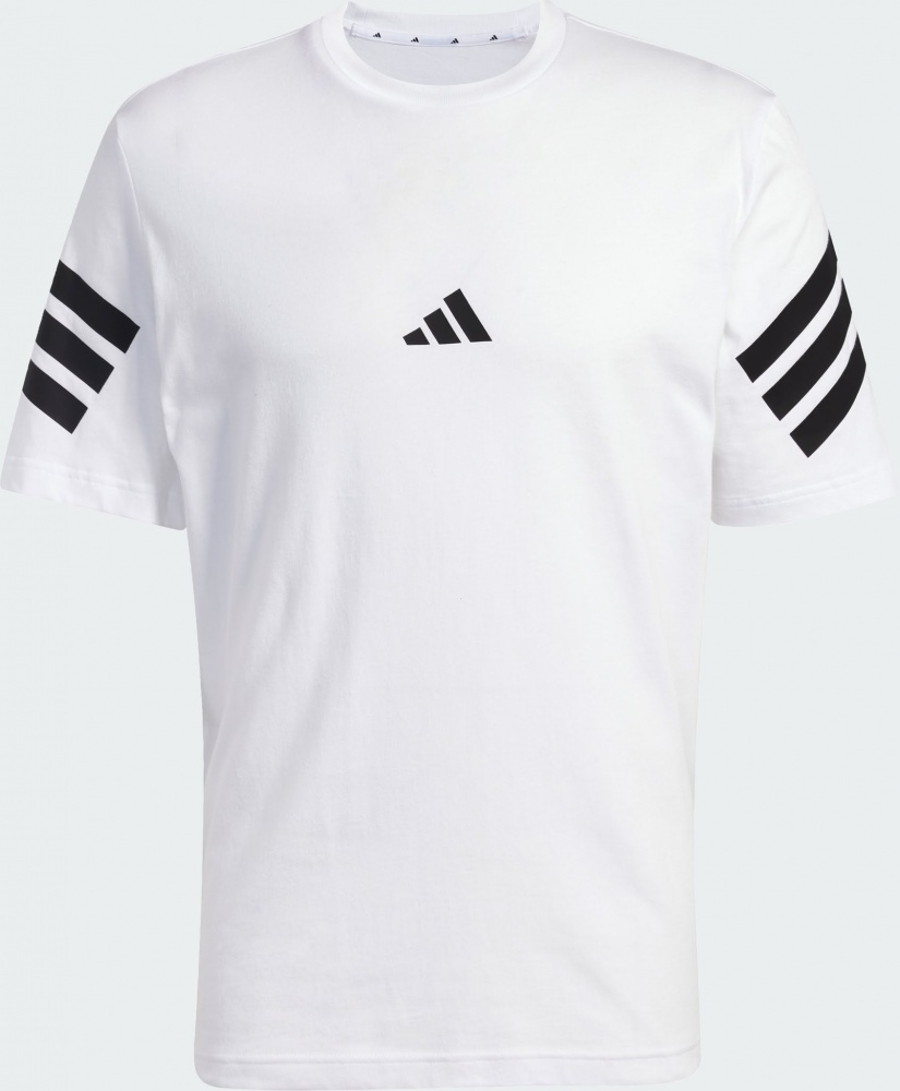 Футболка Adidas M FI 3S REG T WHITE JD4880 р.XL білий