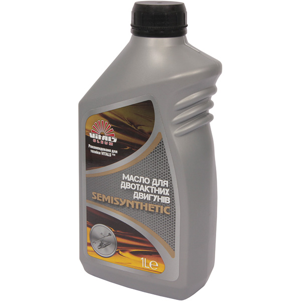 Моторное масло Vitals для двухтактных двигателей 1 л ПЭ