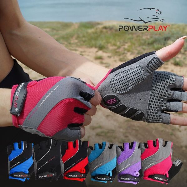 Рукавички PowerPlay 5023A_Purple_Lady р. XS фіолетовий