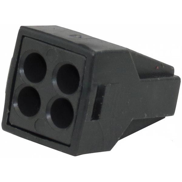 Клема до розподільчої коробки EMT 4х1,0-2,5 мм із пастою 3 шт. сірий 