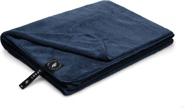 Рушник H4L21-RECU002-31S 80x130 см темно-синій 4F 