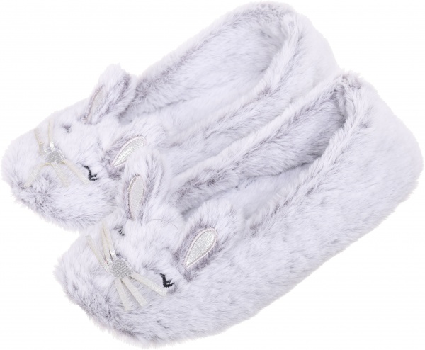 Взуття домашнє La Nuit Зайченя р.38-39 сірий YH21009 