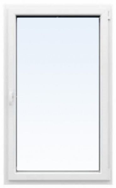 Вікно поворотно-відкидне Aluplast IDEAL 2000 60 600x800 мм праве 