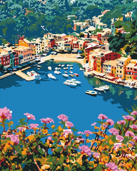 Картина за номерами Затока мрій Ідейка 