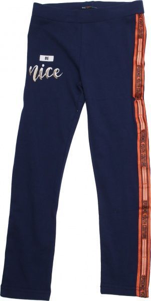 Леггинсы ALG для девочек 720761 р.152 синий с оранжевым 