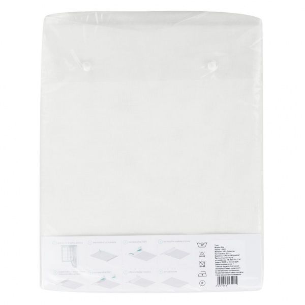 Тюль Rim 300х275 см белый Decora textile