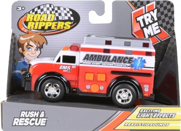 Рятувальна техніка Toy State Швидка допомога зі світлом і звуком 13 см 34515