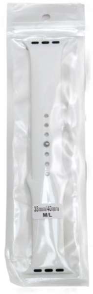 Ремінець EXTRADIGITAL для Apple Watch 38-40 мм Sport 00A M/L white ESW2324 