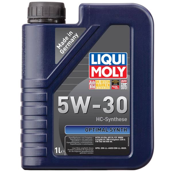 Масло моторное Liqui Moly Оptimal Synth 5W-30 1 л 2344