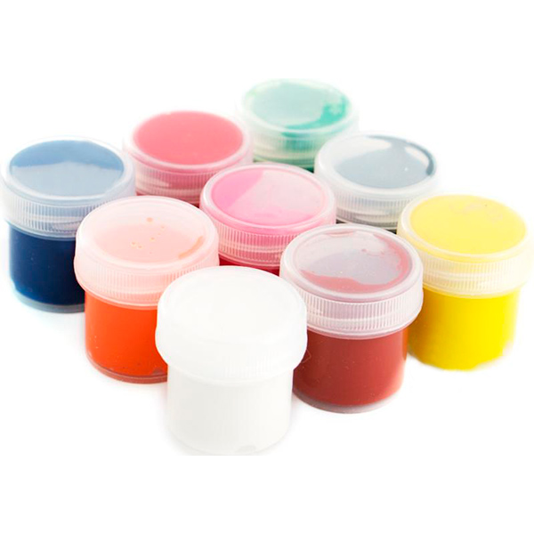 Набір гуашевих фарб 9 кольорів по 10 мл Гамма UA