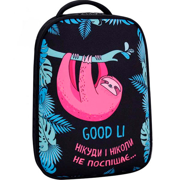 Рюкзак шкільний Bagland Turtle 17 л чорний суб.799 13466