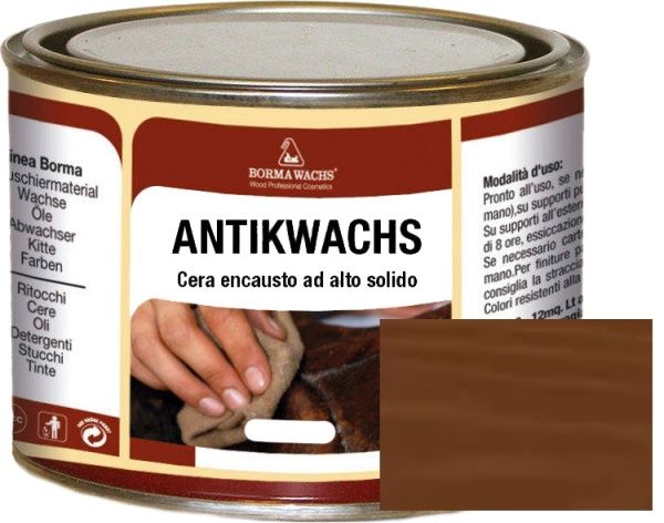 Віск Borma Wachs ANTIK WACHS 3410 52 дуб темний глянець 0,5 л 0,819 кг