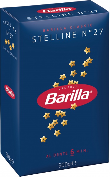 Паста Barilla 27 Stelline 500 г 