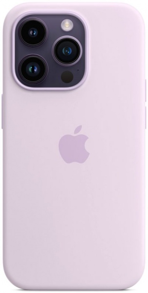 Чохол Apple Silicone Case with MagSafe для iPhone 14 Pro lilac (MPTJ3ZE/A)