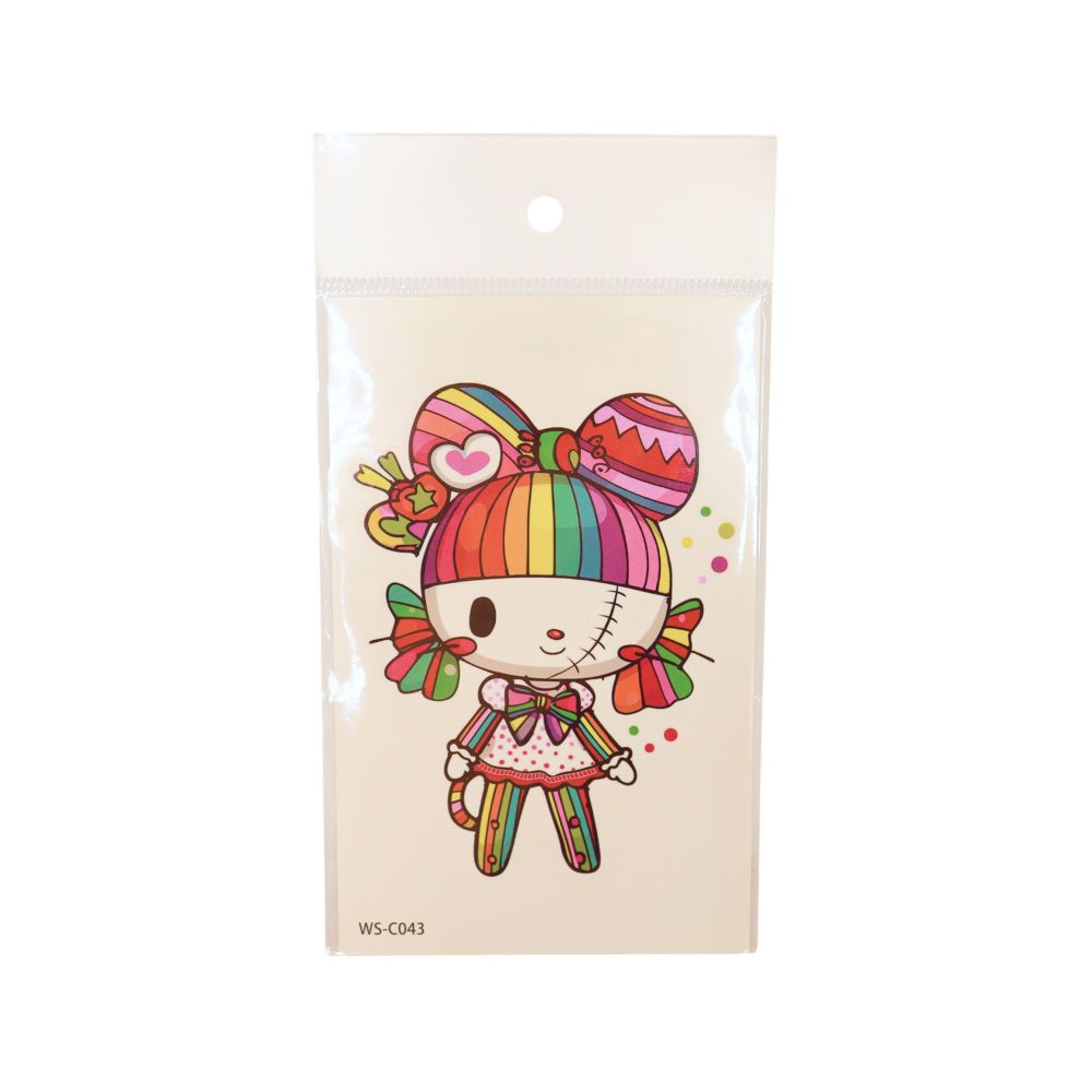 Набір тимчасових татуювань SHANTOU YISHENG Чарівний світ WS-C037-C048