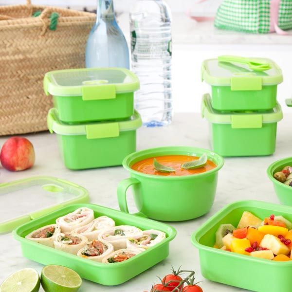 Контейнер із кришкою To Go Lunch 1 л зелений Curver