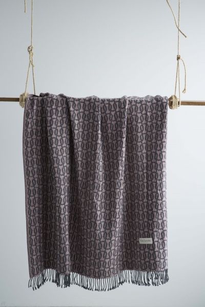 Плед Blaise 130x170 см фіолетовий Guy Laroche Paris 