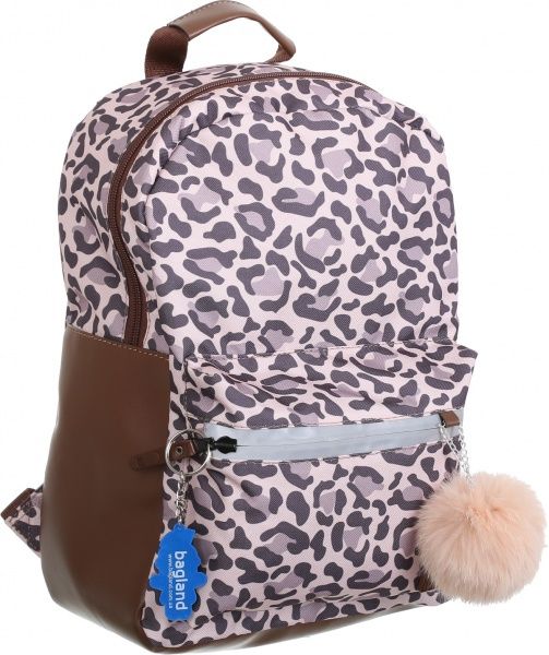 Рюкзак Bagland Леопард бежевий