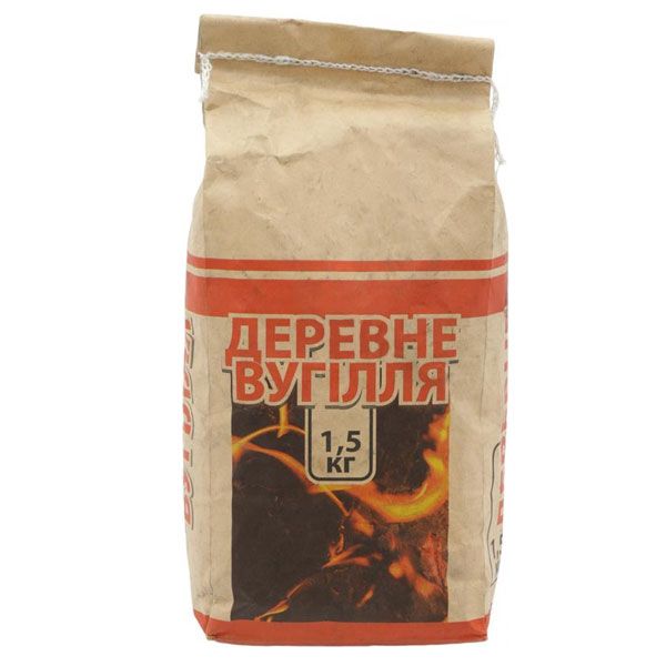 Уголь древесный 7638 1.5 кг