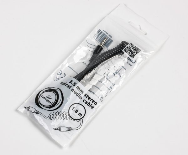 Кабель Cablexpert аудіо/стерео 1,8 м чорний (CCA-405-6) 