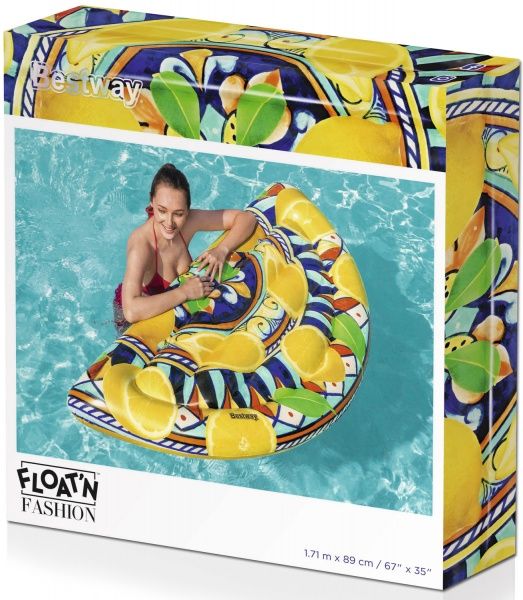 Матрас надувной Bestway Сицилия (43364) 171х89 см разноцветный